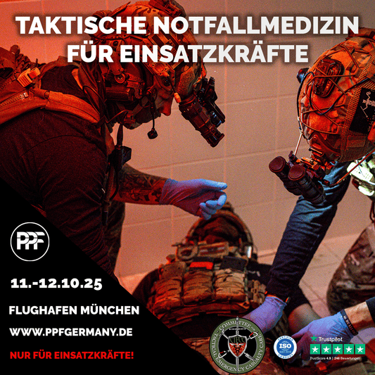 Taktische Notfallmedizin für Einsatzkräfte (TECC) - PPF Germany